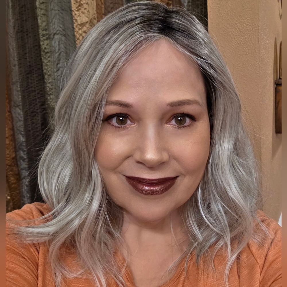 WFEW Silver Gray WIG Wavy Bob Style